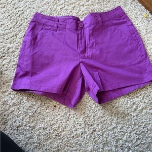 Columbia Purple Women's Casual Stretch Jean Shorts
